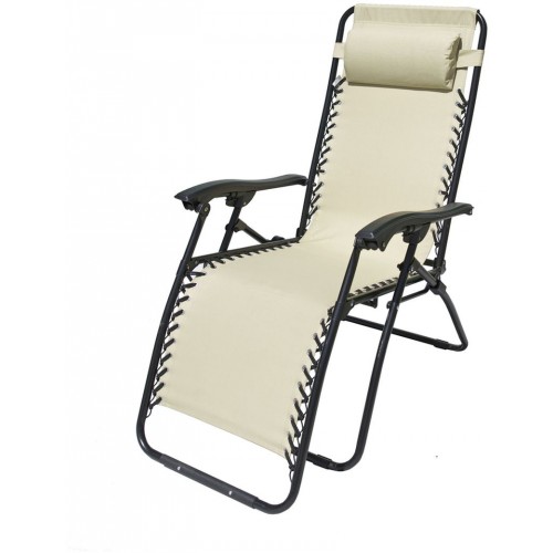 Kreslo záhradné 2320 OXFORD, béžová 605/12