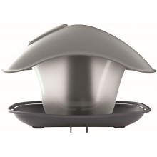 Prosperplast BIRDYFEED SQUARE Kŕmidlo pre vtáky 24,8cm, antracit IBFS
