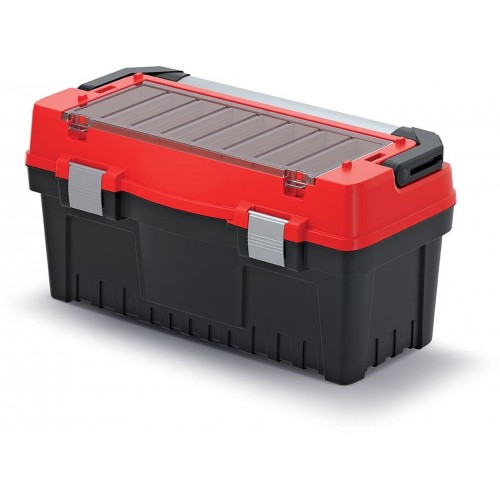 Kistenberg EVO Kufor na náradie s kov. držadlom 59,4x28,8x30,8cm, červená KEVA6030SAL