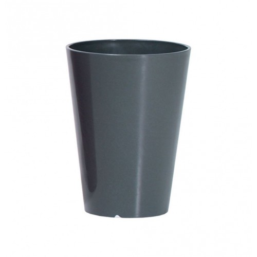 PROSPERPLAST COUBI Kvetináč 13cm, grafit DUS130