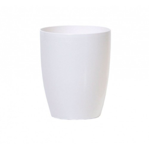 PROSPERPLAST COUBI Kvetináč vysoký 18,3 cm, biela DUOW160 PROSPERPLAST COUBI Kvetináč vysoký 18,3 cm, biela DUOW160