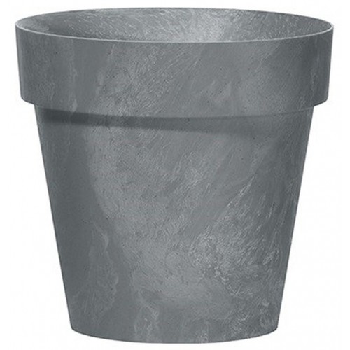 Prosperplast CUBE BETON EFFECT Kvetináč 17cm, 2,2l, marengo DCUB170E