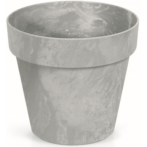 Prosperplast CUBE BETON EFFECT Kvetináč 30cm, 12l, šedá DCUB300E