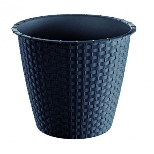 PROSPERPLAST RATOLLA ROUND kvetináč 1,6l, antracit DRSO170