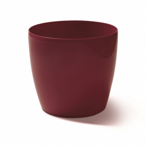 PROSPERPLAST COUBI kvetináč 1l, 12,5cm bordo DUO120