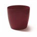 PROSPERPLAST COUBI kvetináč 1l, 12,5cm bordo DUO120