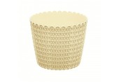 Prosperplast NITLY kvetináč 15,8 cm, žltá DNY160