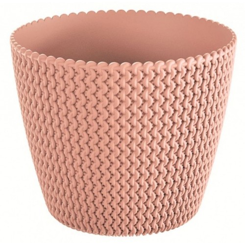 PROSPERPLAST SPLOFY kvetináč 18,7 cm, broskyňová DSP190