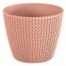 PROSPERPLAST SPLOFY kvetináč 18,7 cm, broskyňová DSP190