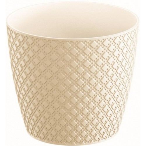 Prosperplast ORIENT Kvetináč 15,7 cm, krémová DOR160 Prosperplast ORIENT Kvetináč 15,7 cm, krémová DOR160