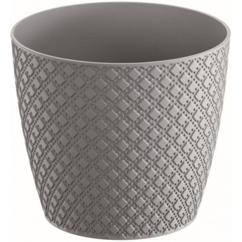 Prosperplast ORIENT Kvetináč 15,7 cm, šedý kameň DOR160 Prosperplast ORIENT Kvetináč 15,7 cm, šedý kameň DOR160