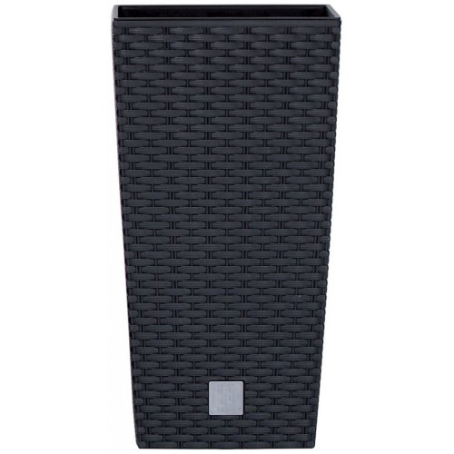 Prosperplast RATO SQUARE Kvetináč 24cm, 19l, antracit DRTS240 Prosperplast RATO SQUARE Kvetináč 24cm, 19l, antracit DRTS240