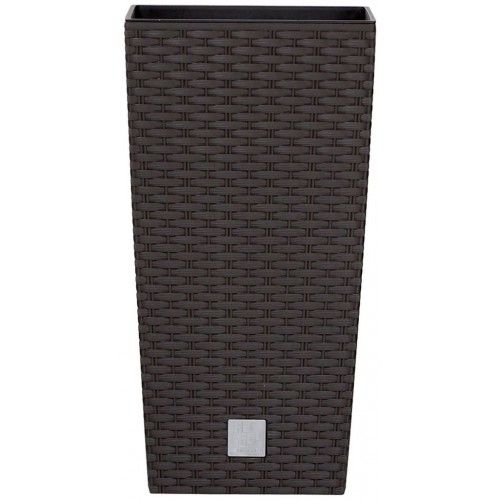 Prosperplast RATO SQUARE Kvetináč 24cm, 19l, umbra DRTS240