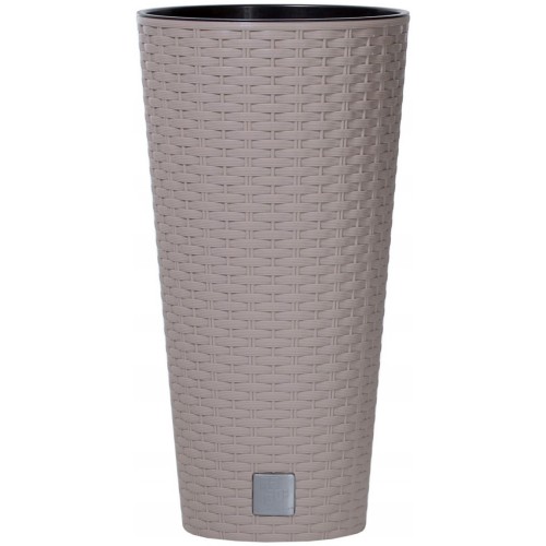 Prosperplast RATO TUBUS Kvetináč 30cm, 15l, mocca DRTUS300