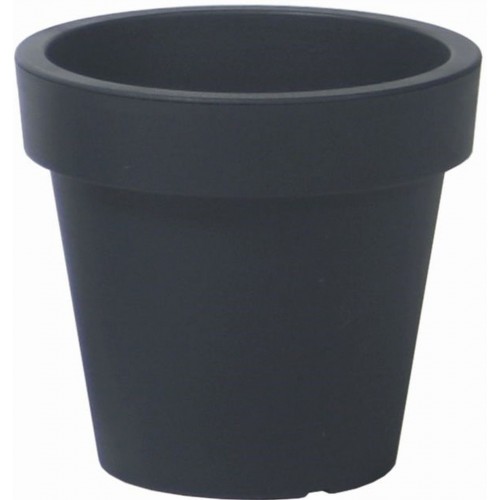 Prosperplast LOFLY Kvetináč s kolieskami 58cm, 54,7l, antracit DLOF600