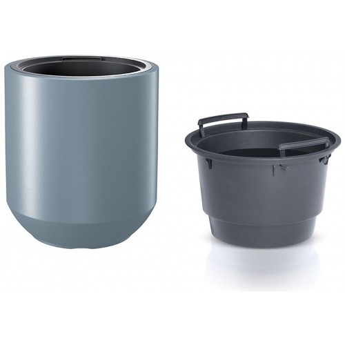 Prosperplast HEOS Kvetináč s vkladom 39cm, svetlo sivý DPHEW400
