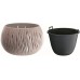 Prosperplast SANDY Bowl kvetináč 48cm, 21l, mocca DSK480