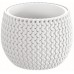 Prosperplast SPLOFY Bowl kvetináč 14,4cm, 0,75l, biela DKSP150