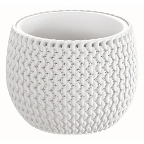 Prosperplast SPLOFY Bowl Kvetináč 18cm, 1,4l, biela DKSP180 Prosperplast SPLOFY Bowl Kvetináč 18cm, 1,4l, biela DKSP180