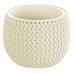 Prosperplast SPLOFY Bowl kvetináč 18cm, 1,4l, krémová DKSP180