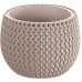 Prosperplast SPLOFY Bowl kvetináč 14,4cm, 0,75l, mocca DKSP150