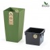 Prosperplast URBI SQUARE ECO Kvetináč 40cm, zelený DURS400W