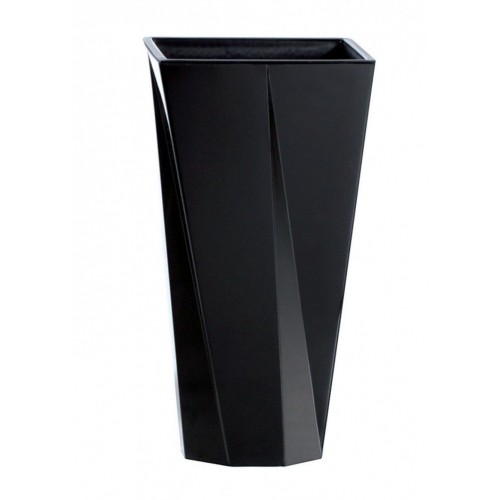 PROSPERPLAST URBI TWIST P Kvetináč 14 cm, 1,2 / 2,8 l, čierna DURD140P PROSPERPLAST URBI TWIST P Kvetináč 14 cm, 1,2 / 2,8 l, čierna DURD140P