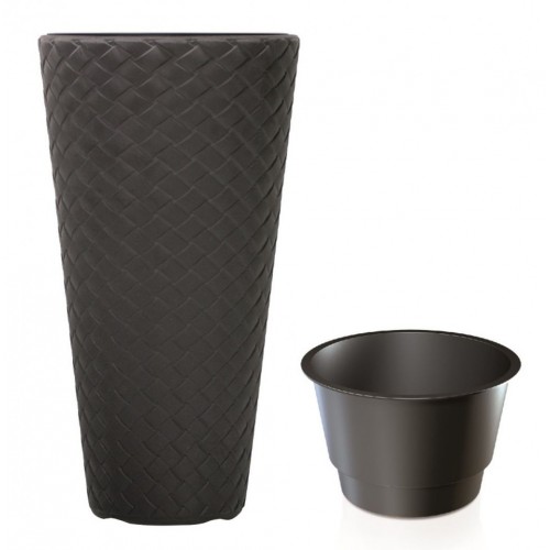 Prosperplast MATUBA SLIM Kvetináč 30x55cm antracit DPMT300 Prosperplast MATUBA SLIM Kvetináč 30x55cm antracit DPMT300