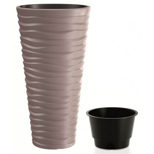 Prosperplast SAND SLIM kvetináč 39x75cm mocca DPSA400