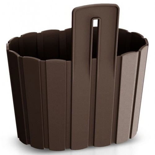 PROSPERPLAST BOARDEE WALL Kvetináč závesný 19,4 cm, hnedá DDES200 PROSPERPLAST BOARDEE WALL Kvetináč závesný 19,4 cm, hnedá DDES200