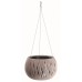 Prosperplast SANDY BOWL WS závesný kvetináč 37cm, 9l, mocca DSK370WS
