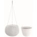 Prosperplast SPLOFY Bowl WS závesný kvetináč 37cm, 9l, biela DKSP370WS