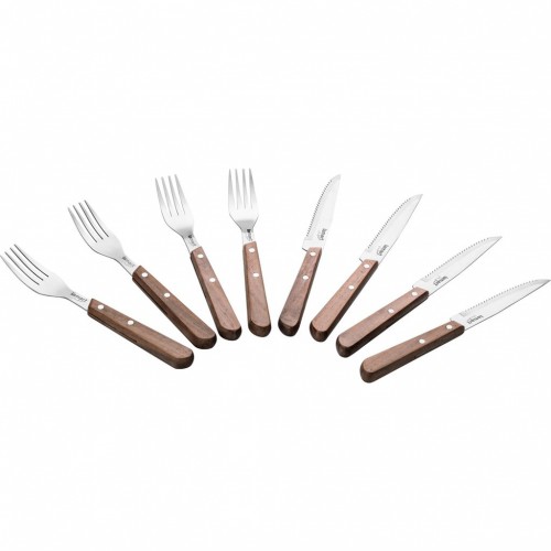 LAMART LT2062 WALNUT príbor steakový 8 ks 42002095