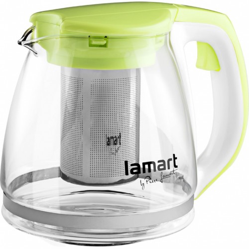 LAMART VERRE LT7026 kanvica sklenená 1,1l zelená 42002258 LAMART VERRE LT7026 kanvica sklenená 1,1l zelená 42002258