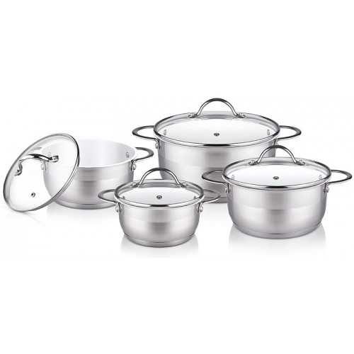 LAMART BLANC SADA Nerezového riadu LTSCSET8 set, 8ks 42000689