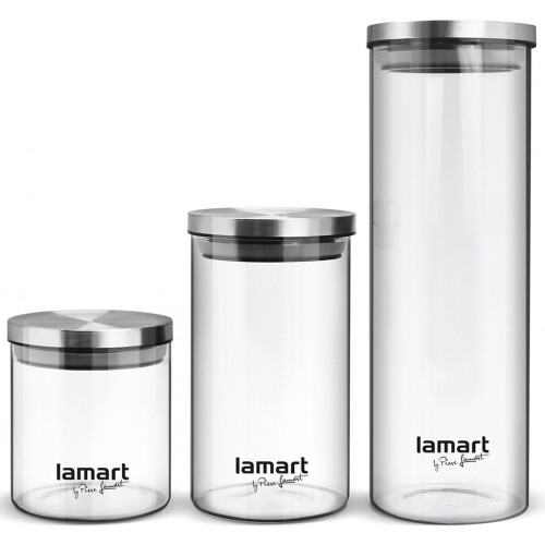 LAMART LT6025 Set 3 dóz okrúhlych peut 42003320 LAMART LT6025 Set 3 dóz okrúhlych peut 42003320