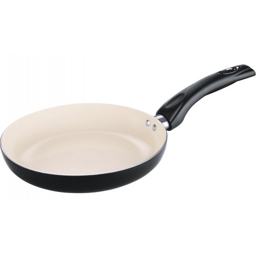 LAMART Keramická panvica ECOLOR LTK2805BW, 280mm, čierna, 42000204