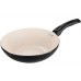 LAMART Keramická panvica WOK ECOLOR LTK2808BW, 280mm, čierna, 42000205