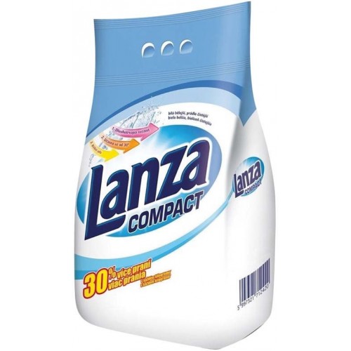 LANZA Compact Prací prášok na biele prádlo 4,5 kg
