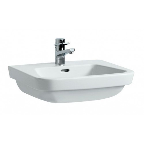 LAUFEN MODERNA Plus Umývadlo 55x46 , s otvorom , biele , 8.1054.1.000.104.1