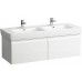 LAUFEN PRO S skrinka pod umývadlo 1260x450x390 mm wenge 4.8357.1.096.423.1