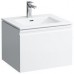 LAUFEN PRO S Umývadlo so skrinkou 60 cm, s vnútornou zásuvkou,biela mat 8.6096.2.463.104.1