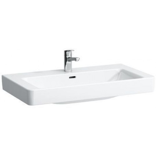 LAUFEN PRO S Umývadlo 85x46 cm, brúsené, s 1 otvorom, biela 8.1696.5.000.104.1 LAUFEN PRO S Umývadlo 85x46 cm, brúsené, s 1 otvorom, biela 8.1696.5.000.104.1