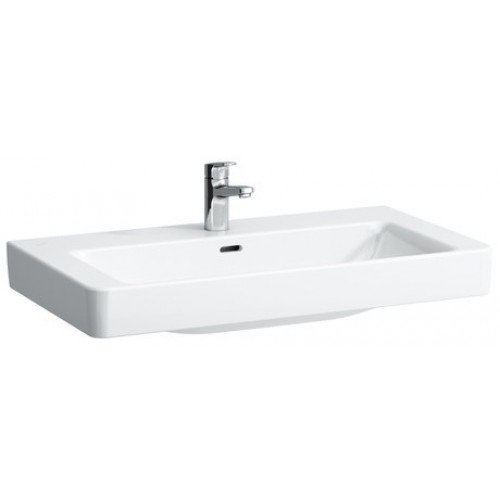 LAUFEN PRO S Umývadlo 85x46 cm, s 1 otvorom, bez prepadu, biela 8.1396.5.000.111.1 LAUFEN PRO S Umývadlo 85x46 cm, s 1 otvorom, bez prepadu, biela 8.1396.5.000.111.1