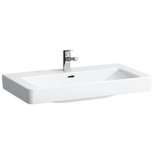 LAUFEN PRO S Umývadlo 85x46 cm, s otvorom pre batériu, biela LCC 8.1396.5.400.104.1
