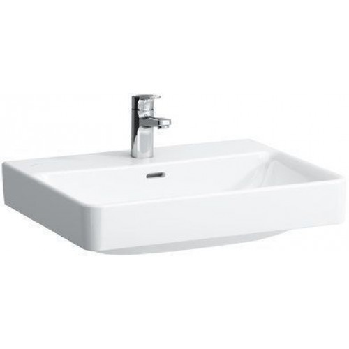 LAUFEN PRO S Umývadlo 600x465 mm, s otvorom pre batériu, biela LCC 8.1096.3.400.104.1