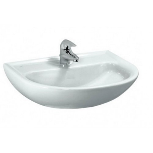 Laufen PRO B Umývadlo 55x44 cm, s otvorom, bez prepadu, biele, 8.1095.1.000.156.1