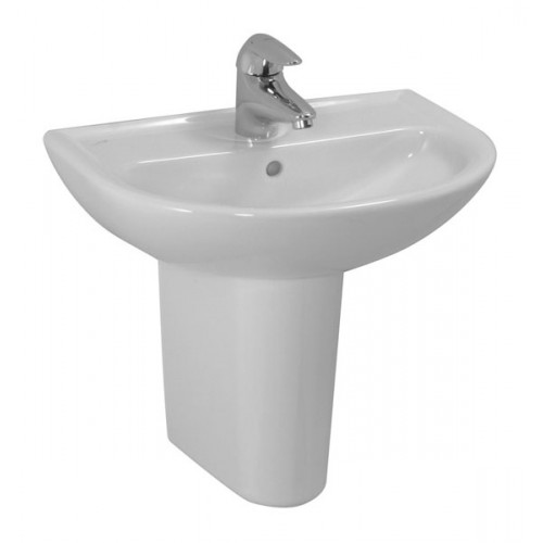 Laufen PRO B Umývadielko 45x33 cm, s otvorom, biele, 8.1595.2.000.104.1