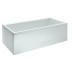 LAUFEN PRO Čelný panel 160 cm, biely, 2.9613.3.000.000.1