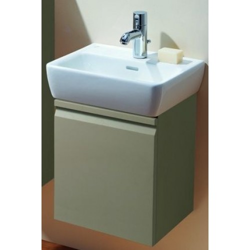 LAUFEN PRO Skrinka pod umývadlo, ľavá, 380mm, 1 polička, cappuccino, 4.8301.1.095.465.1